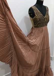 heavy gown...