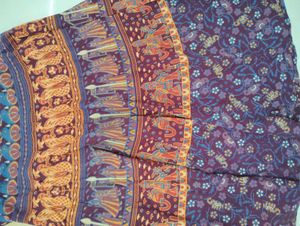Bohemian Print Wrap Skirt