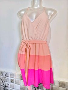 🔥Buy1, Get 1 Free 🔥 Imported ✈️Color Block Dress