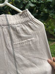 ONLY Beige Linen Skirt