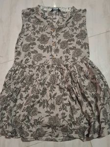Floral Print Kurta