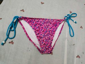 Cute Floral Print Bikini Bottoms