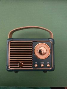 Retro Portable Bluetooth Speaker Radio
