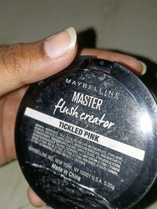 Maybelline Master Flush Creator blush shade (tickl