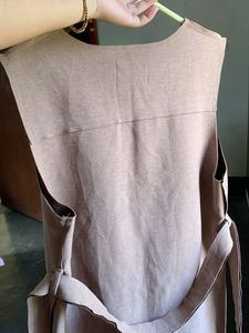 Chic Sleeveless Belted Dress