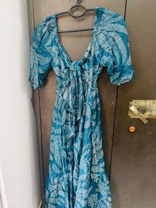 Floral Print Midi Dress