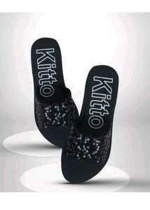 Sparkly Platform Slides