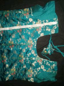 Teal Kurta Set with Dupatta