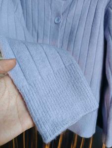 Lavender Knit Cardigan