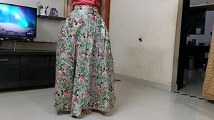 Skirt And Crop Top