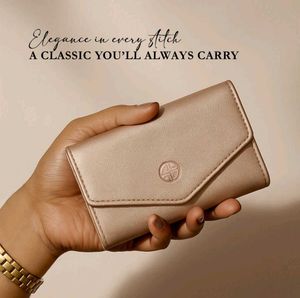 Carlton London Wallet Rose Gold Colour