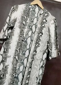 Silver Black Print Front Open Co-Ords Set 34 Bust