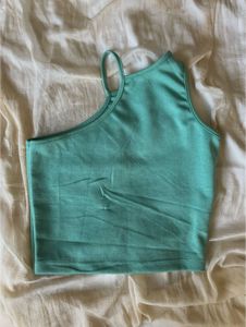 One-Shoulder Crop Top