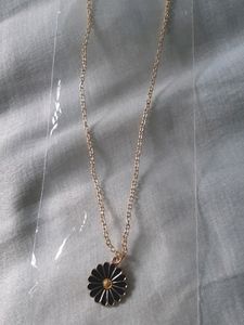 Neck Piece Black Gold Polished