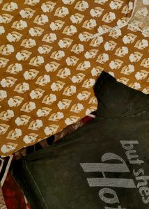 Graphic Print charcol T-Shirt