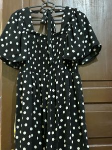 polka dot dress