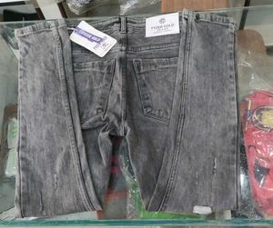 Fyzer Gold Distressed Jeans