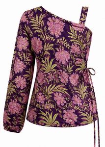 One shoulder stap kurti