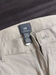 Beige Men trouser