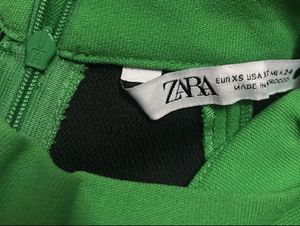 Vibrant Green Short Sleeve Dress