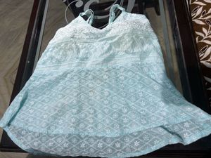 Light Blue Chikankari Kurta