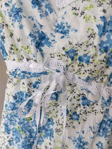 Floral Cami Top with Lace Trim
