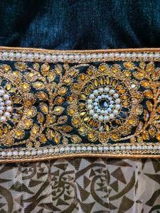 Black And Gold Heavy Embroidered Anarkali