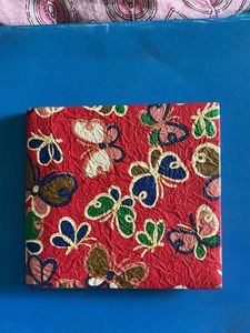 wallet hand crafted paper