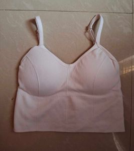 Comfortable Ribbed Bralette/Sports Bra | Size S