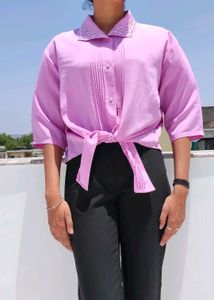 New Vintage Shirt With Designer Collar