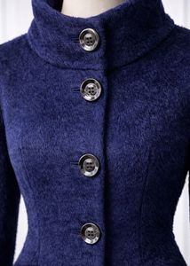 Elegant Blue Coat🦋🖤