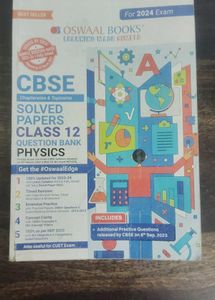 Oswaal CBSE Class 12 Mathematics And Physiscs
