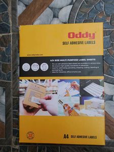 Oddy A4 Self Adhesive Labels