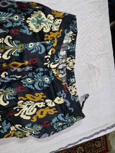 Patterned Top With Plazoo (Cord Set)