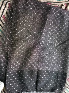 Sparkling Grey shining Saree