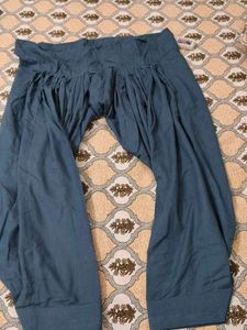 Embroidered Teal Kurta Set with Dupatta