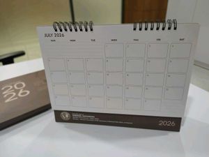Desk Calendar - Majestic Lions