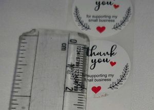 Thank You Stickers 50 pieces for Small Business