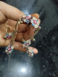 Exquisite Ring with Chain