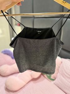 Sparkly Spaghetti Strap top WORE ONCE