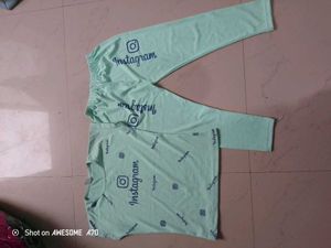 Instagram Print Pajama Set