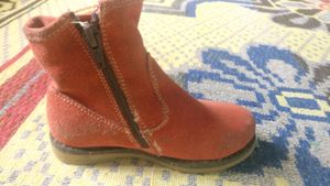 Leather Kids Shoes For 3-4 Year Girl