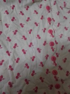 Cute Printed crop top Free size
