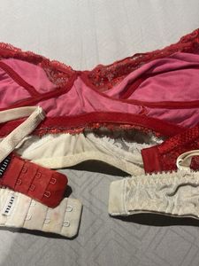 Little Lacy Red Lace Bra