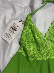 Sheer Green Babydoll Lingerie