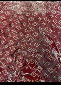 Embroidered short  Red Kurta