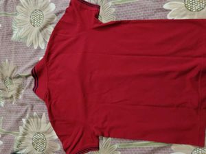 Men's Red Polo Shirt
