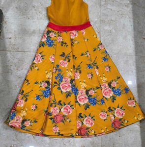 Girls' Party Dress with Jacket(Size-26)