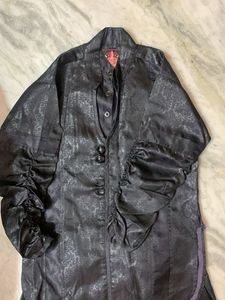 Kids Stylish Black Kurta Set