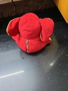 Cute Red Elephant Plush Toy